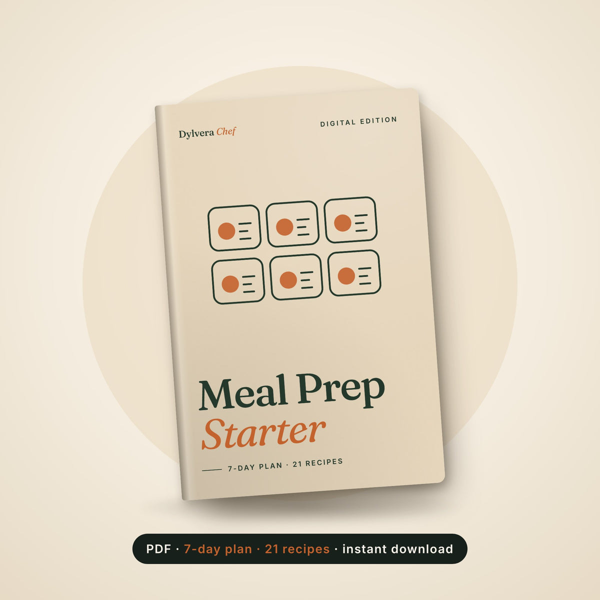 The 7-Day Meal Prep Starter — digital PDF