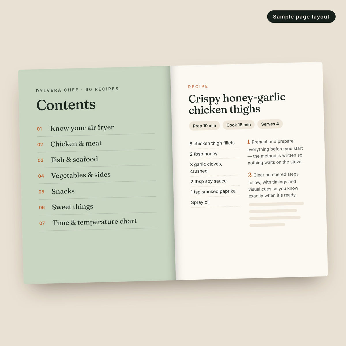 Air Fryer Everyday — sample pages