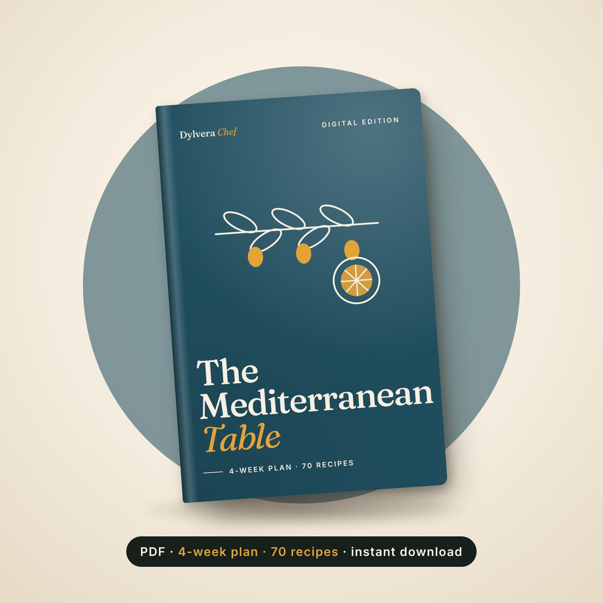 The Mediterranean Table: 4-Week Meal Plan — digital PDF