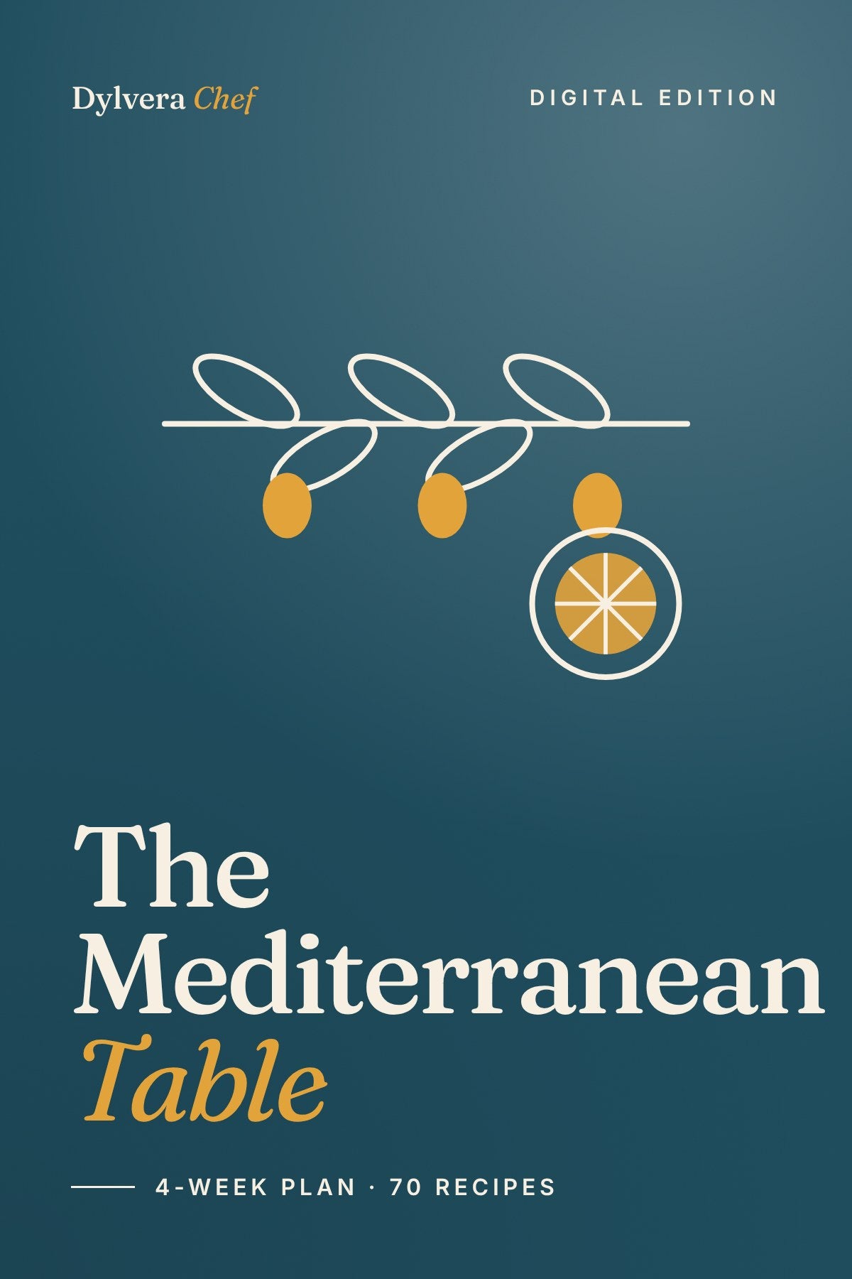 The Mediterranean Table: 4-Week Meal Plan — cover
